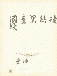 国产黑丝后入在线