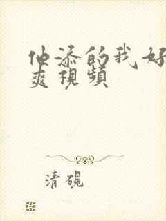 他添的我好湿好爽视频