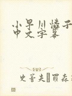 小早川怜子av中文字幕