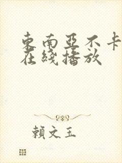 东南亚不卡av在线播放