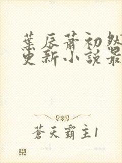 叶辰萧初然最快更新小说最新章节