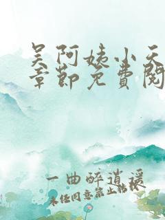 吴阿姨小天最新章节免费阅读