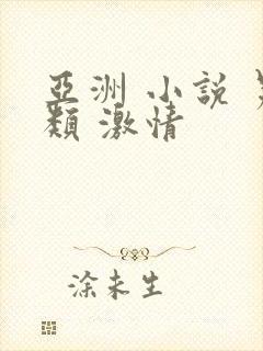 亚洲 小说 另类 激情