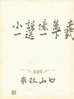 小说亿万老婆买一送一下载