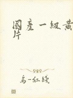 国产一级黄色的片