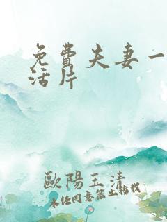 免费夫妻一级生活片