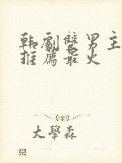 韩剧双男主大尺推荐最火