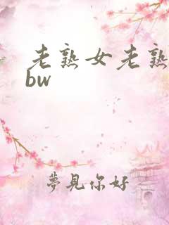 老熟女老熟妇bbw