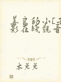 善良的小[子电影在线观看