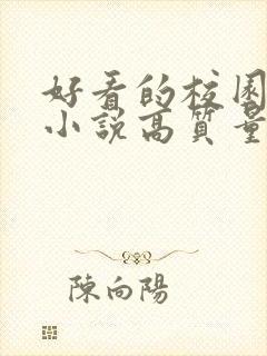 好看的校园言情小说高质量文笔好