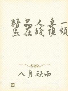 精品人妻一区二区在线视频