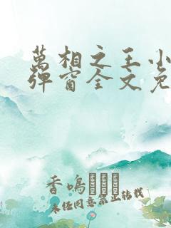 万相之王小说无弹窗全文免费阅读