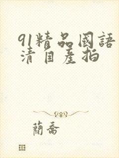 91精品国语高清自产拍