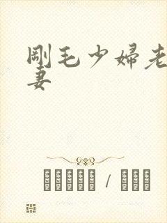 刚毛少妇老婆人妻