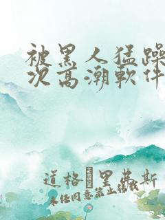 被黑人猛躁12次高潮软件