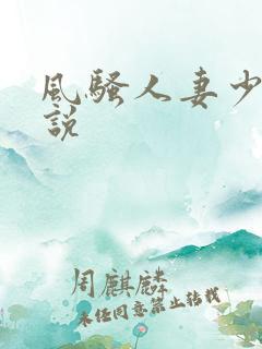 风骚人妻少妇小说