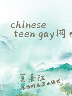 chinese teen gay网站
