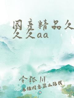 国产精品久久久久久aa