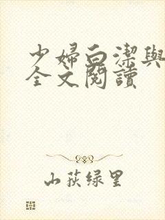 少妇白洁与高义全文阅读