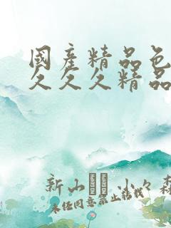 国产精品色婷婷久久久精品