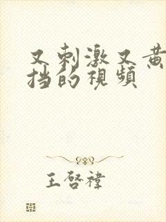 又刺激又黄无遮挡的视频