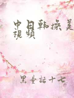 中日韩操美女逼视频