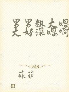 男男粗大嗯嗯好大好深嗯啊h