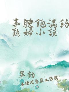 丰腴饱满的极品熟妇小说