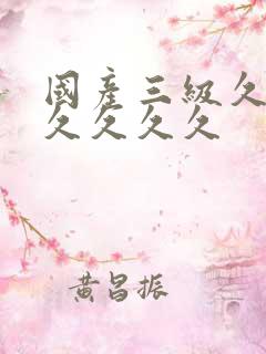 国产三级久久久久久久久