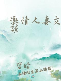 激情人妻交换小说