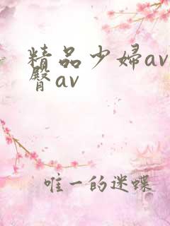 精品少妇av蜜臀av