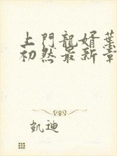 上门龙婿叶辰萧初然最新章节更新