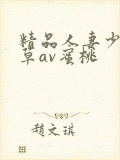 精品人妻少妇嫩草av蜜桃