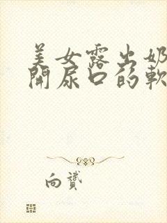 美女露出奶头扒开尿口的软件