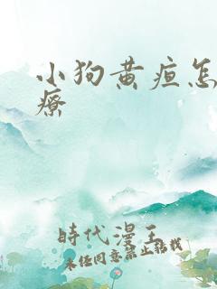 小狗黄疸怎么治疗