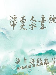 漂亮人妻被公强中文字幕