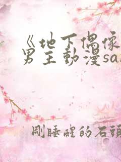 《地下偶像》双男主动漫sana