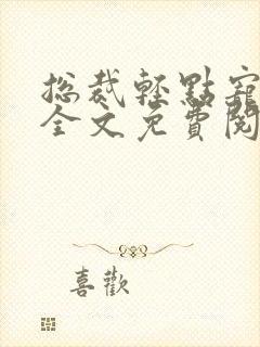 总裁轻点宠小说全文免费阅读