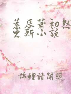 叶辰萧初然最快更新小说