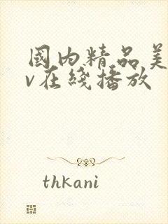 国内精品美女av在线播放