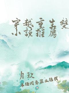 穿越重生双男主小说推荐