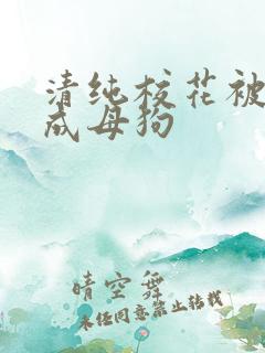 清纯校花被调教成母狗