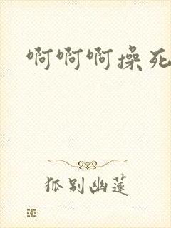 啊啊啊操死我吧