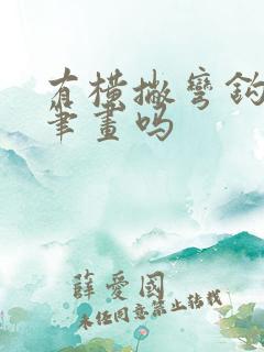 有横撇弯钩这个笔画吗