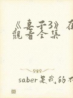 《妻子3》在线观看全集