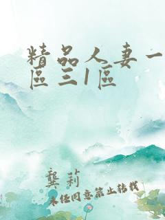 精品人妻一区二区三1区