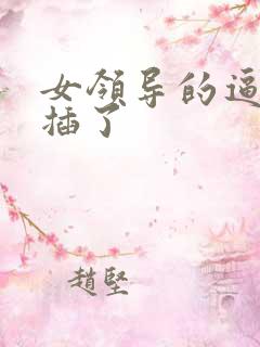 女领导的逼被我插了