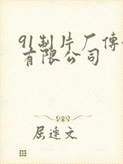 91制片厂传媒有限公司