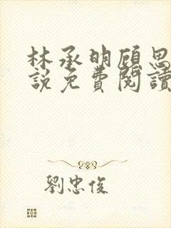 林承明顾思曼小说免费阅读