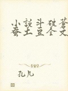 小说斗破苍穹天蚕土豆全文阅读